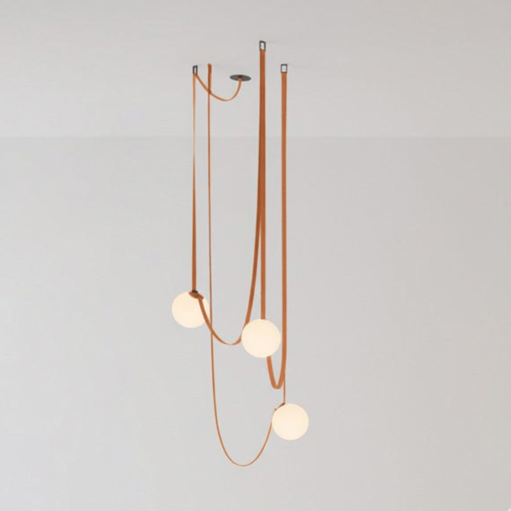 Multiple Belt Art Pendant Light - DEPRIMO