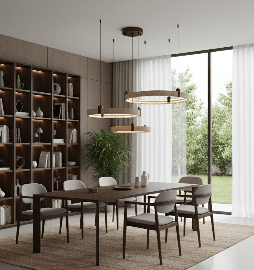 Люстра Celestial Orbit Travertine