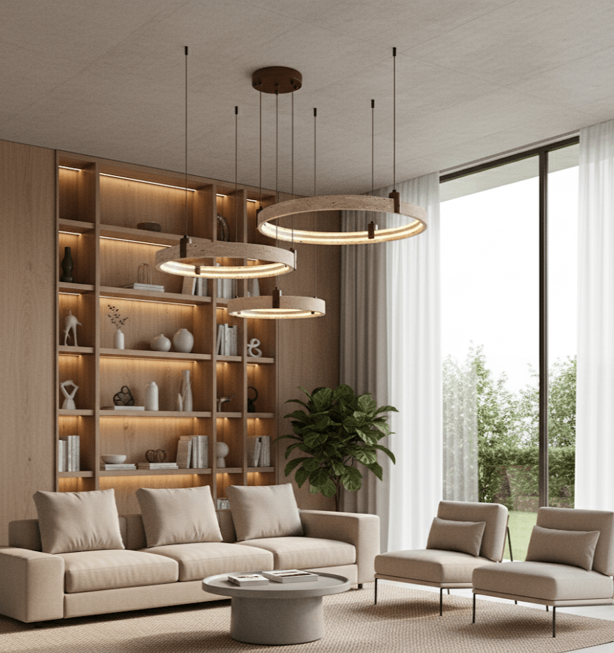 Люстра Celestial Orbit Travertine