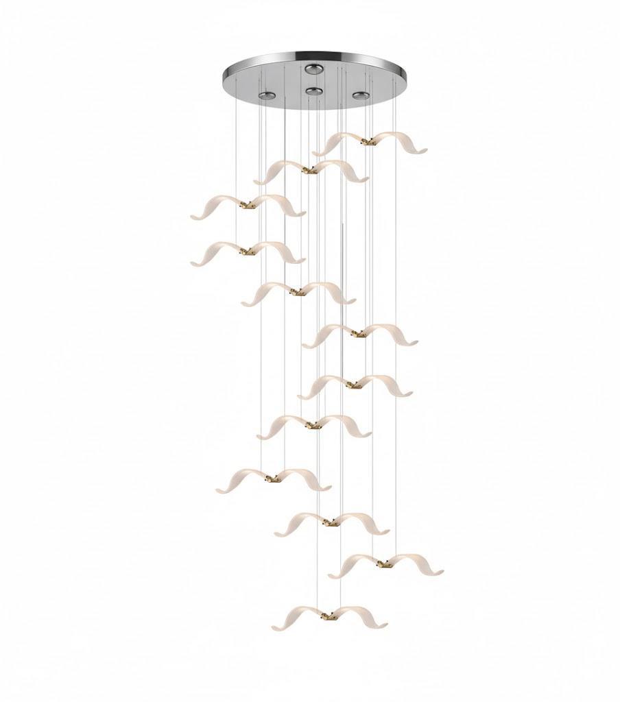 Large Seagull Chandelier - DEPRIMO