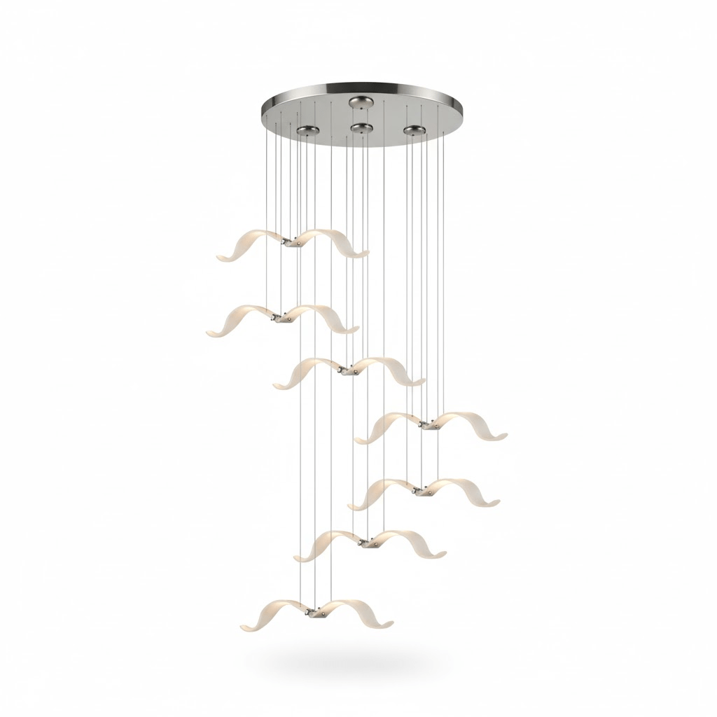 Large Seagull Chandelier - DEPRIMO