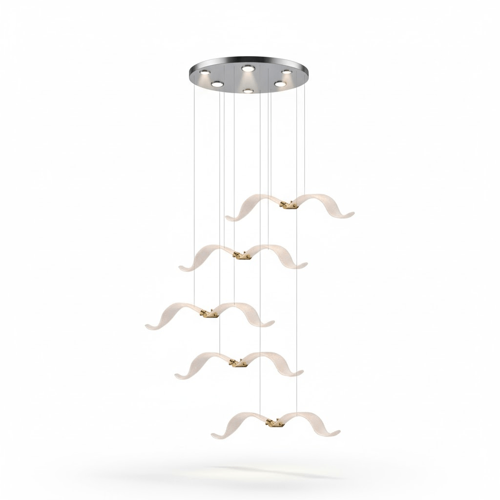 Large Seagull Chandelier - DEPRIMO