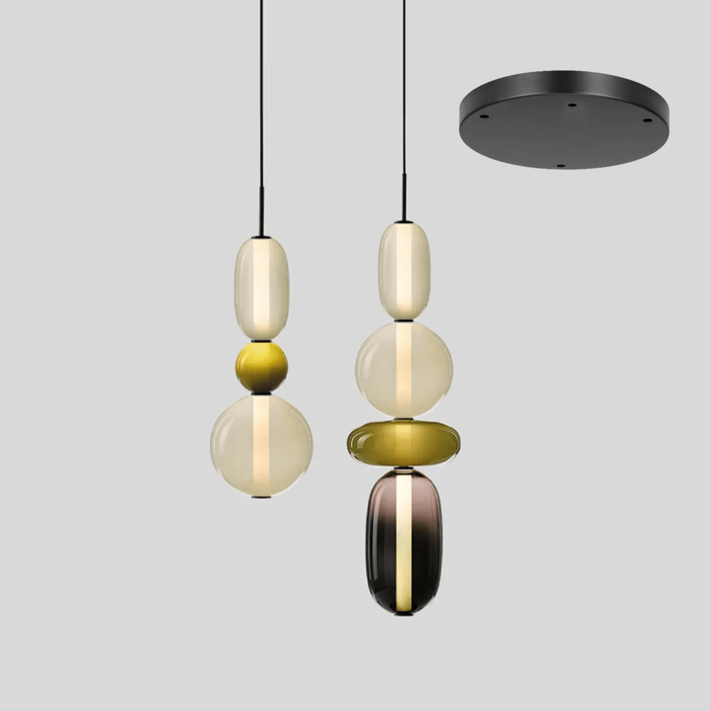 Candied Glass Combo Pendant Light - DEPRIMO