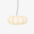 Oblate Silk Pendant Lamp - DEPRIMO