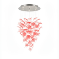 Multicolor Crystal Maple Leaf Chandelier - Vakkerlight
