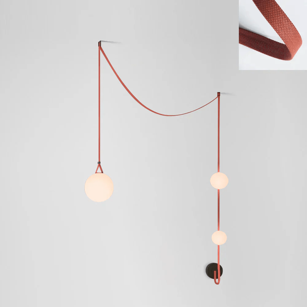 Multiple Belt Art Pendant Light - DEPRIMO