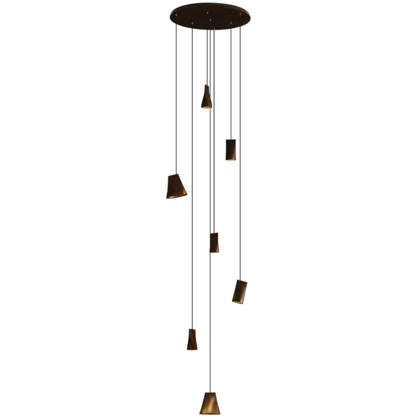 Nordic Tilted Wood Pendant Light - Vakkerlight