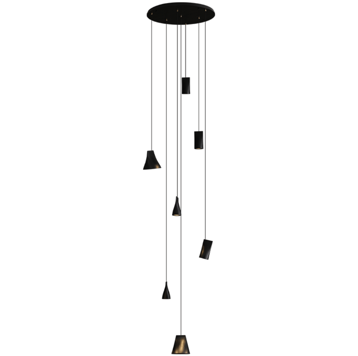 Nordic Tilted Wood Pendant Light - Vakkerlight