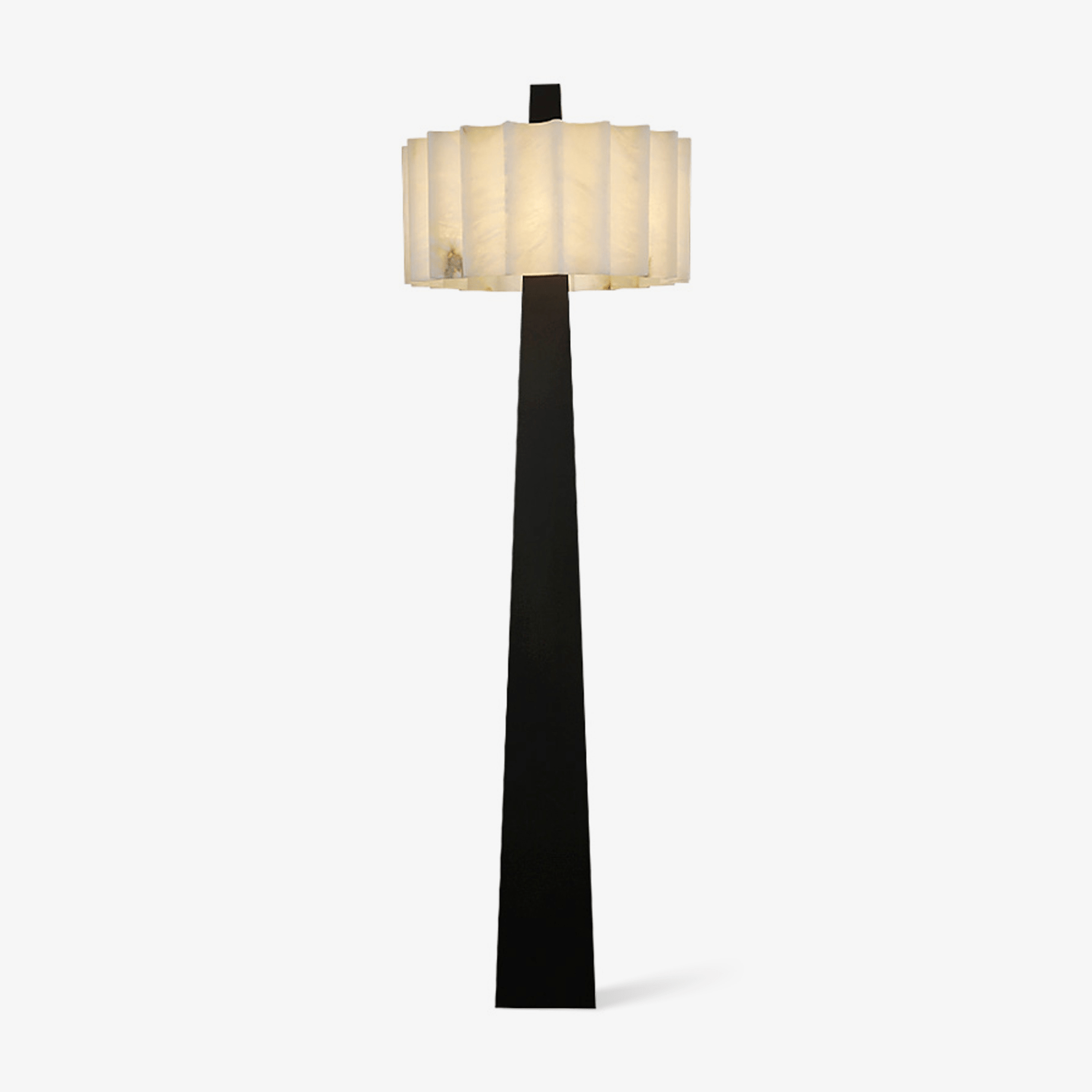 Напольный светильник Origami Pleat Alabaster