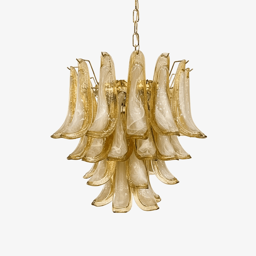 Люстра Amber Glass Murano Petals