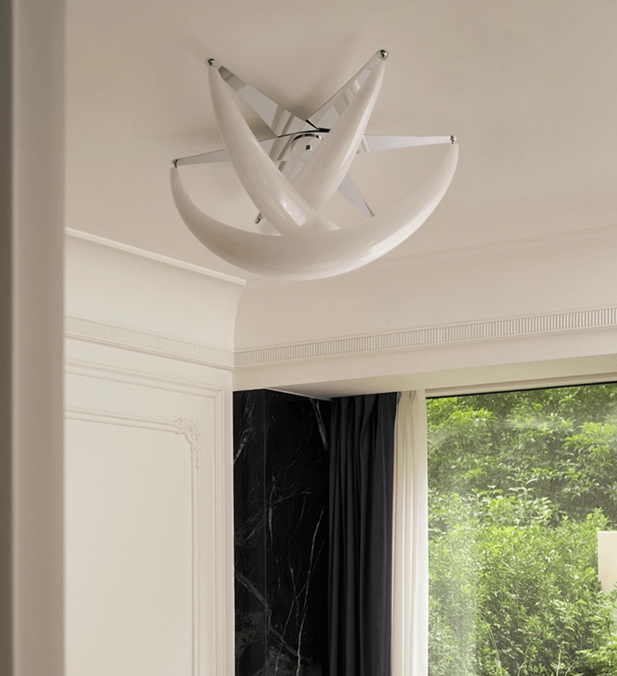 Абстрактний стельовий світильник