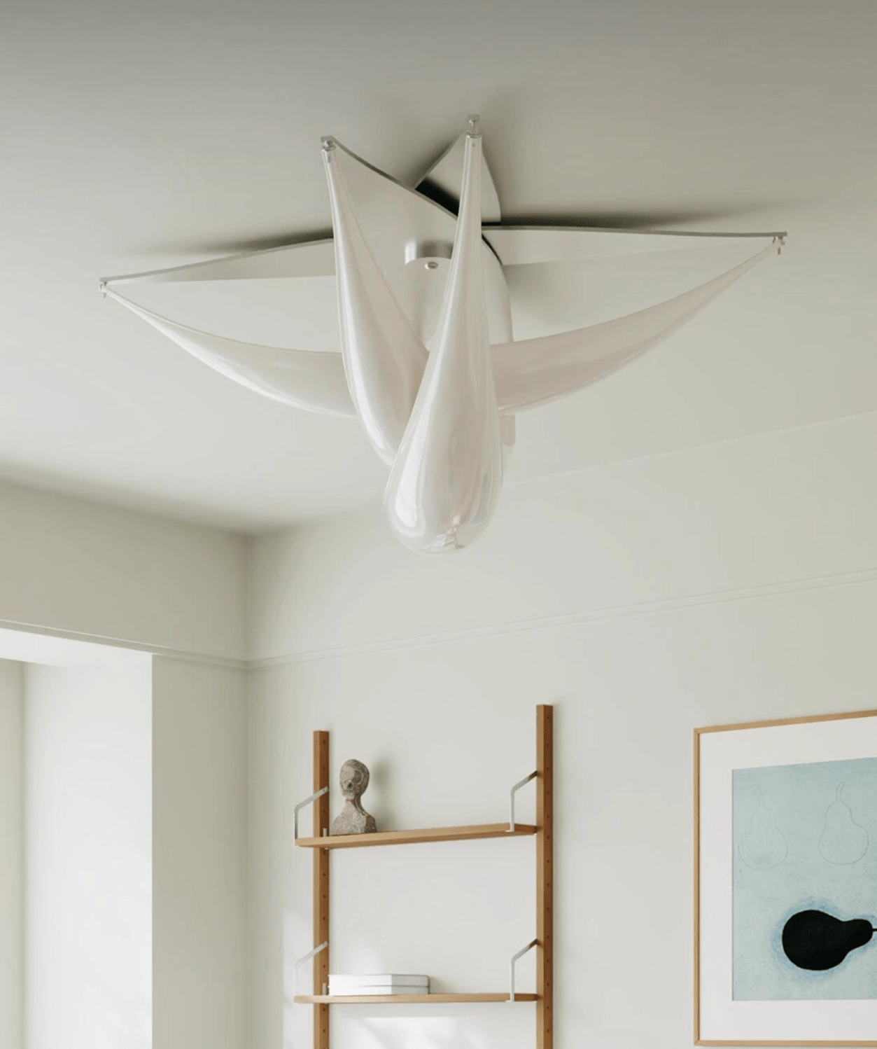 Абстрактний стельовий світильник