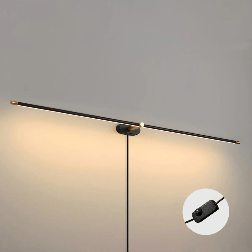 Minimalist Linear Plug - in Wall Lamp - DEPRIMO
