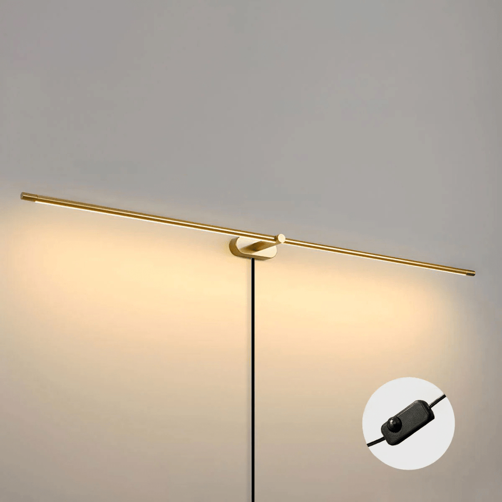 Minimalist Linear Plug - in Wall Lamp - DEPRIMO