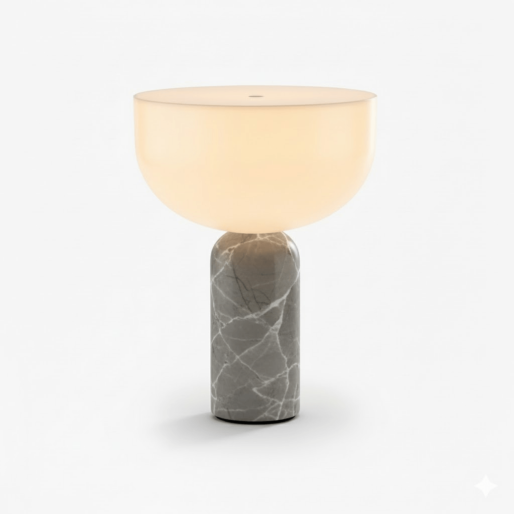 Настільна лампа Arno Sphere Marble
