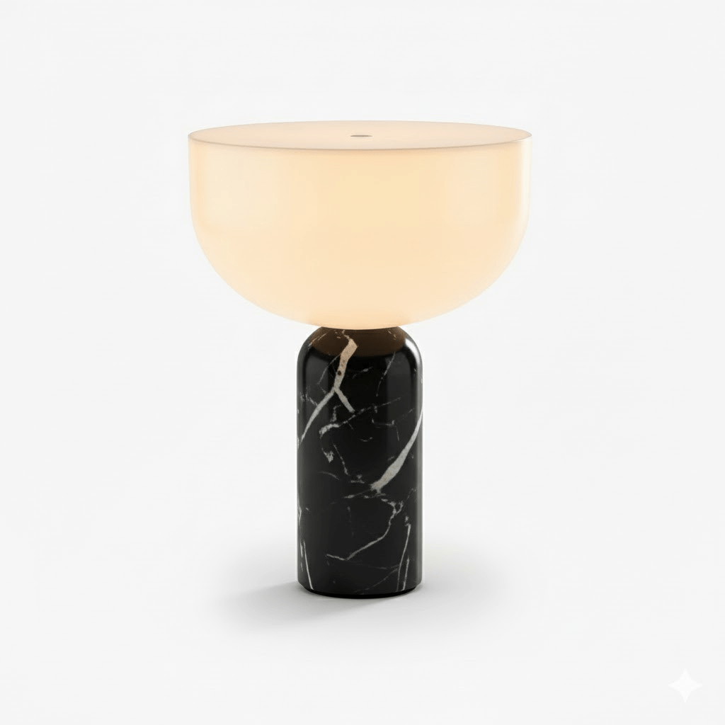 Настільна лампа Arno Sphere Marble