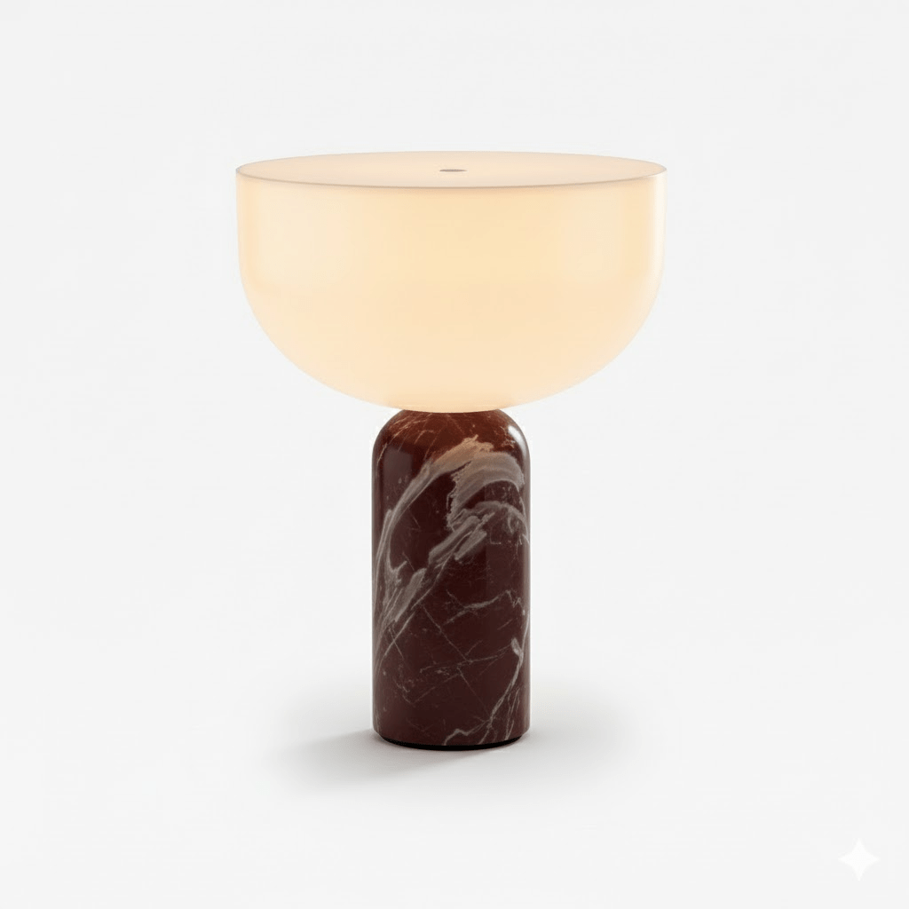 Настільна лампа Arno Sphere Marble