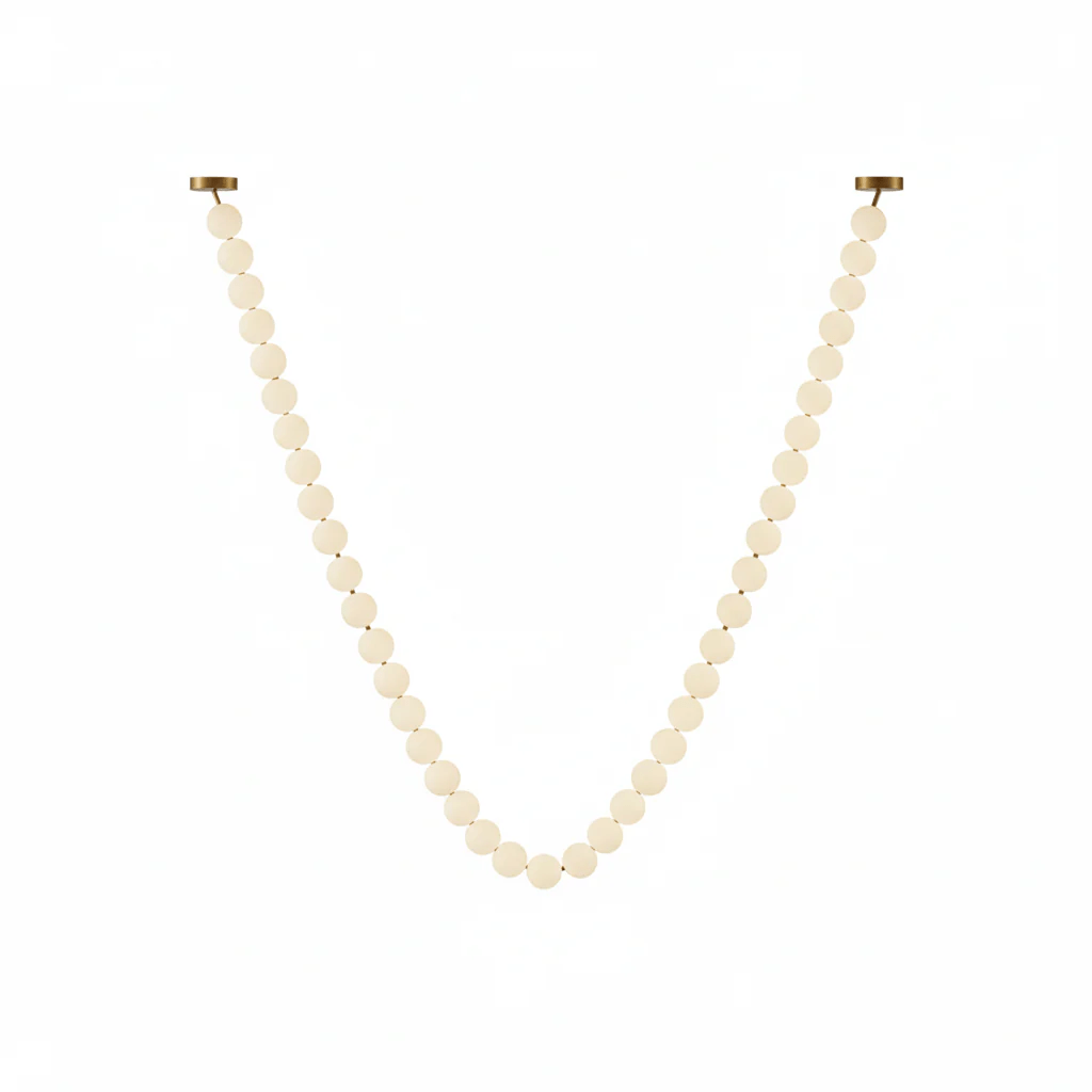 Pearl Necklace Balls Chandelier - DEPRIMO