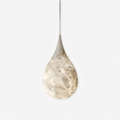 Alabaster Raindrop Pendant Light - DEPRIMO