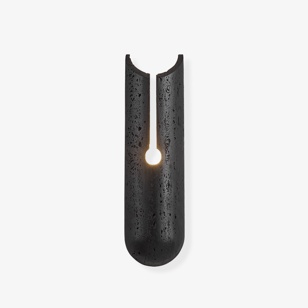 Vulca Split Stone Wall Light