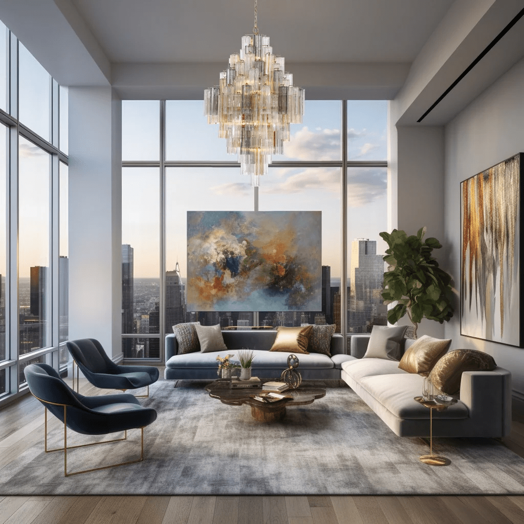 Addis Diamond Chandelier