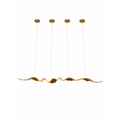 Gold Ribbon Chandelier - Vakkerlight