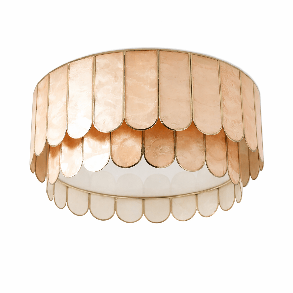 Aurelia Capiz Ceiling Lamp - Vakkerlight