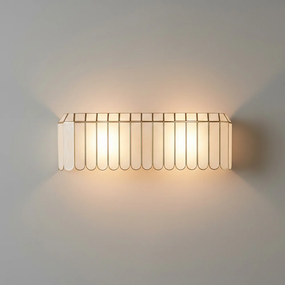 Aurelia Capiz Wall Lamp - Vakkerlight