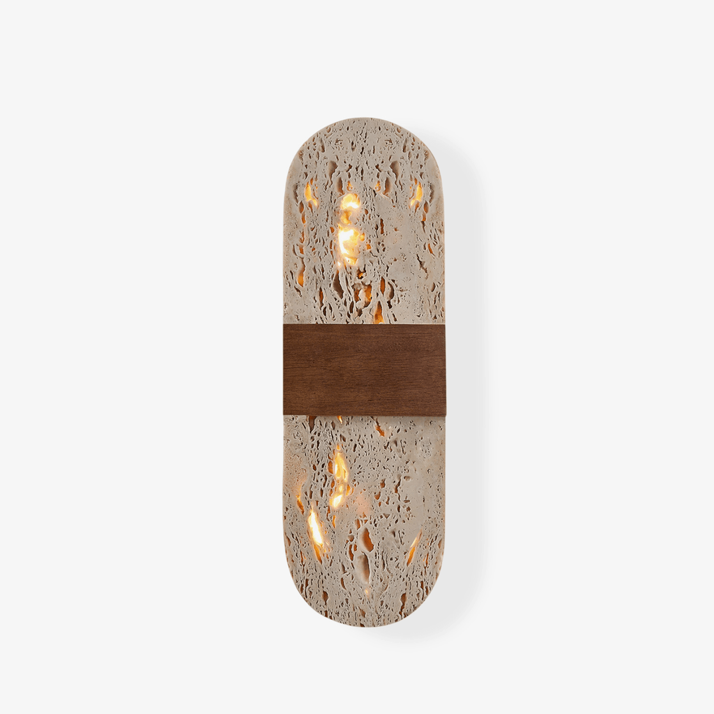 Solis Travertine Wall Light - Vakkerlight