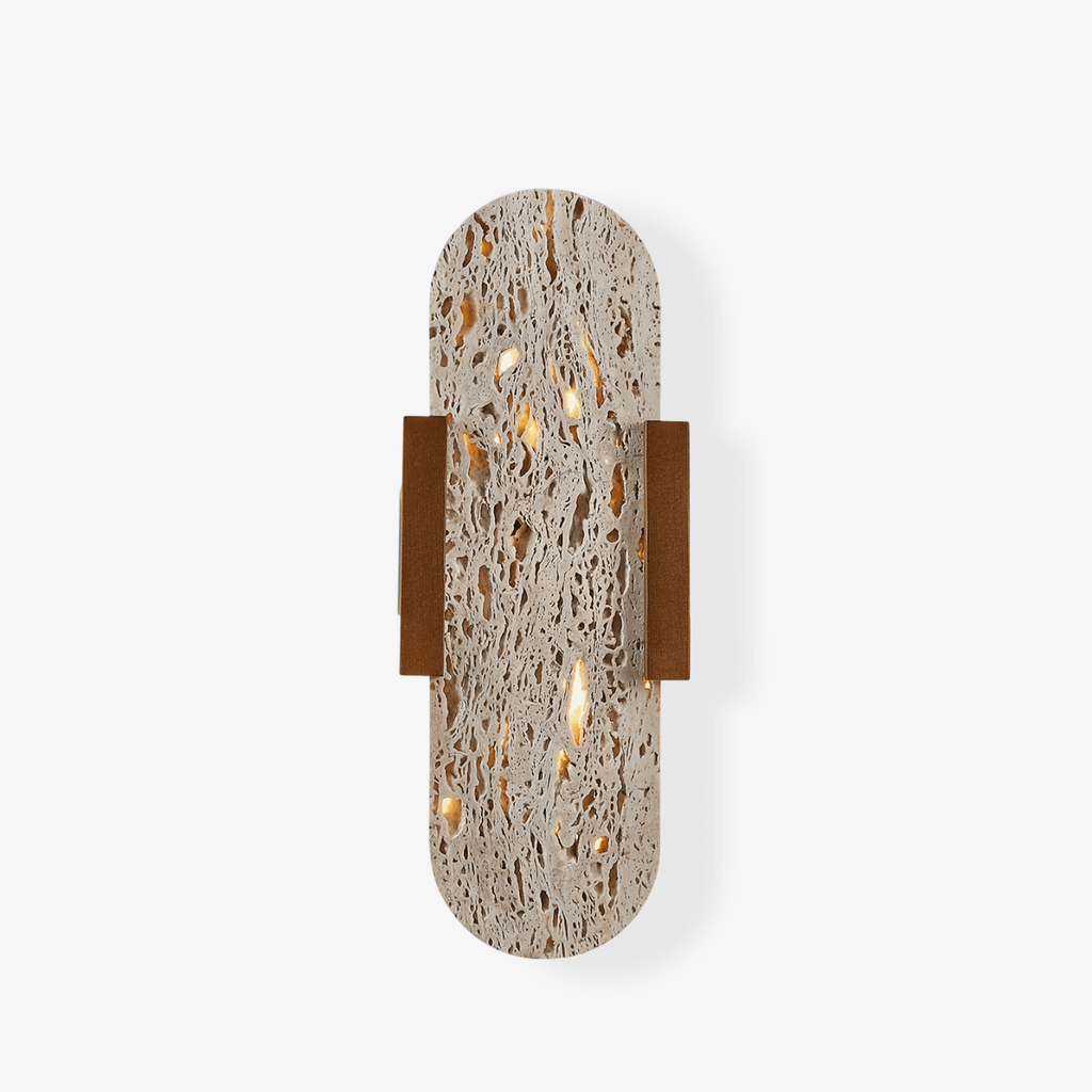 Elara Travertine Wall Light - Vakkerlight