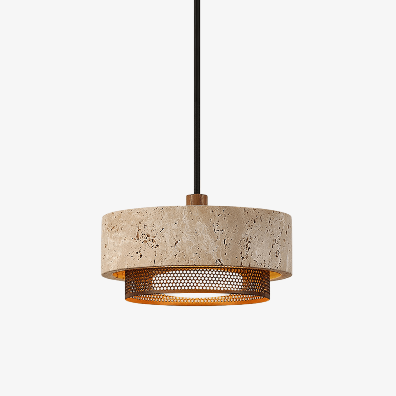 Riva Travertine Pendant Lamp - Vakkerlight