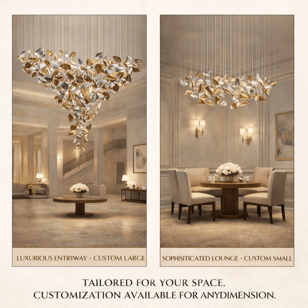 Shake Leaves Chandelier - DEPRIMO