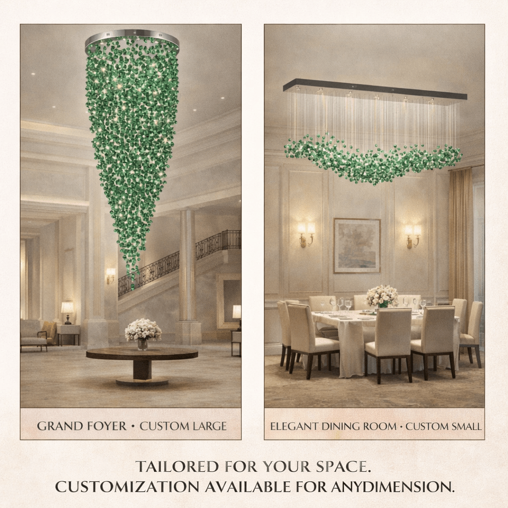 Crystal Stone Chandelier - Vakkerlight