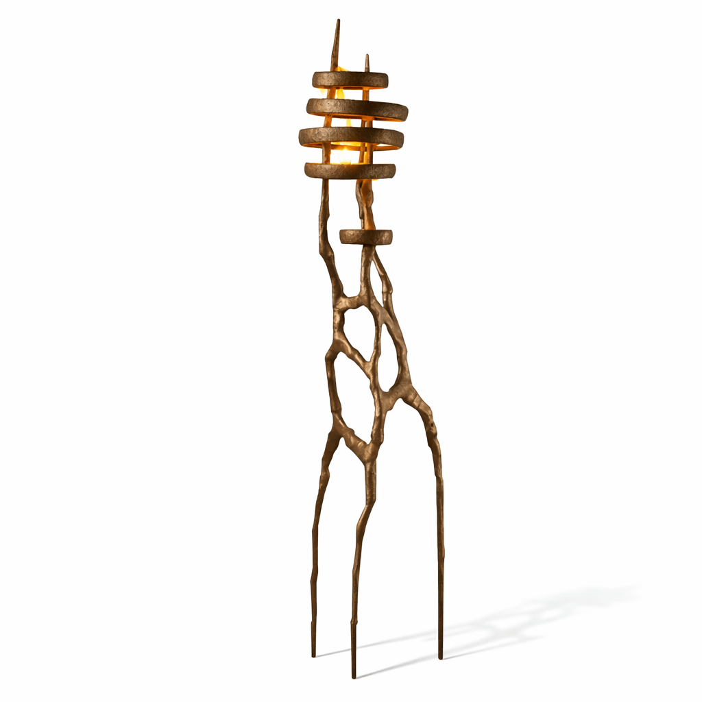 Vortex Sculpture Floor Lamp - Vakkerlight