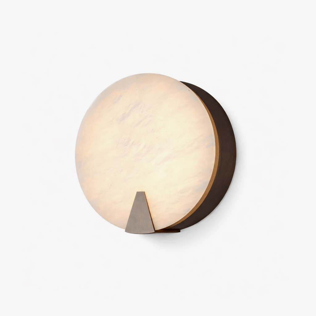 Solaris Halo Alabaster Wall Light - Vakkerlight