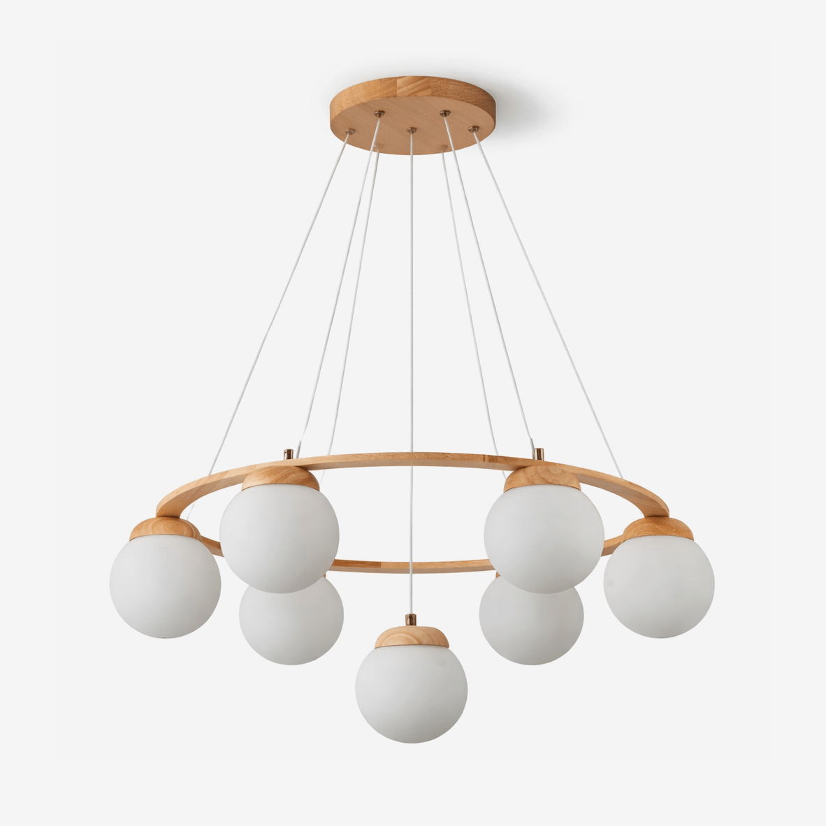 Miira Wood Chandelier - DEPRIMO
