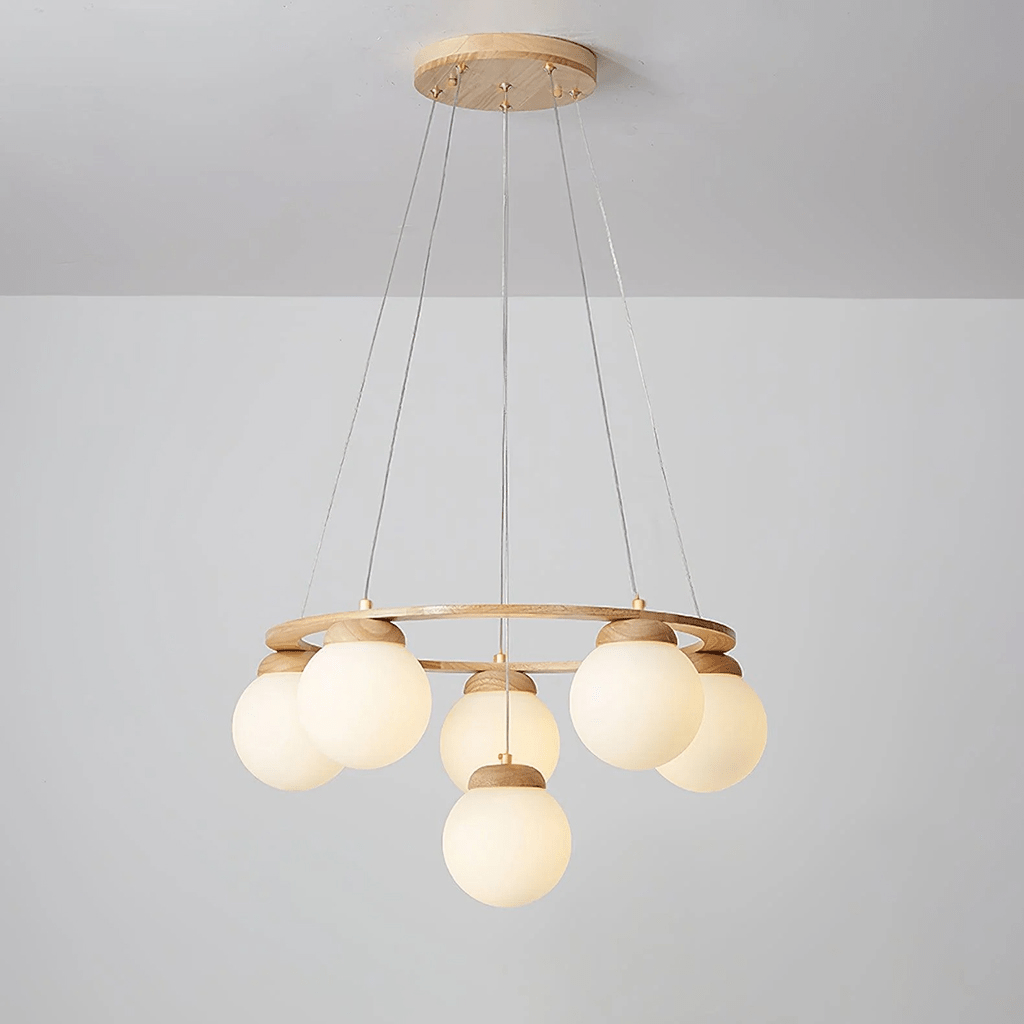 Miira Wood Chandelier - DEPRIMO