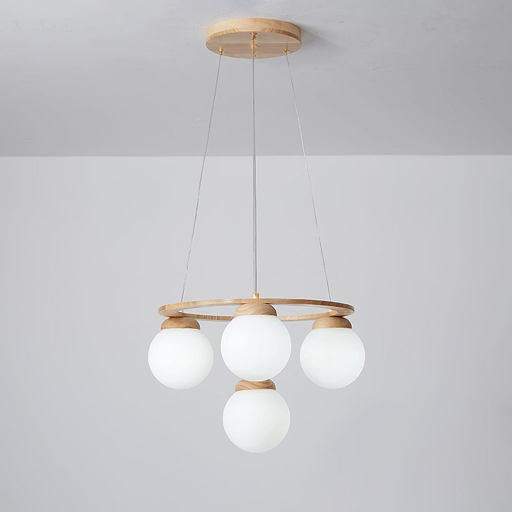 Miira Wood Chandelier - DEPRIMO