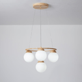 Miira Wood Chandelier - DEPRIMO
