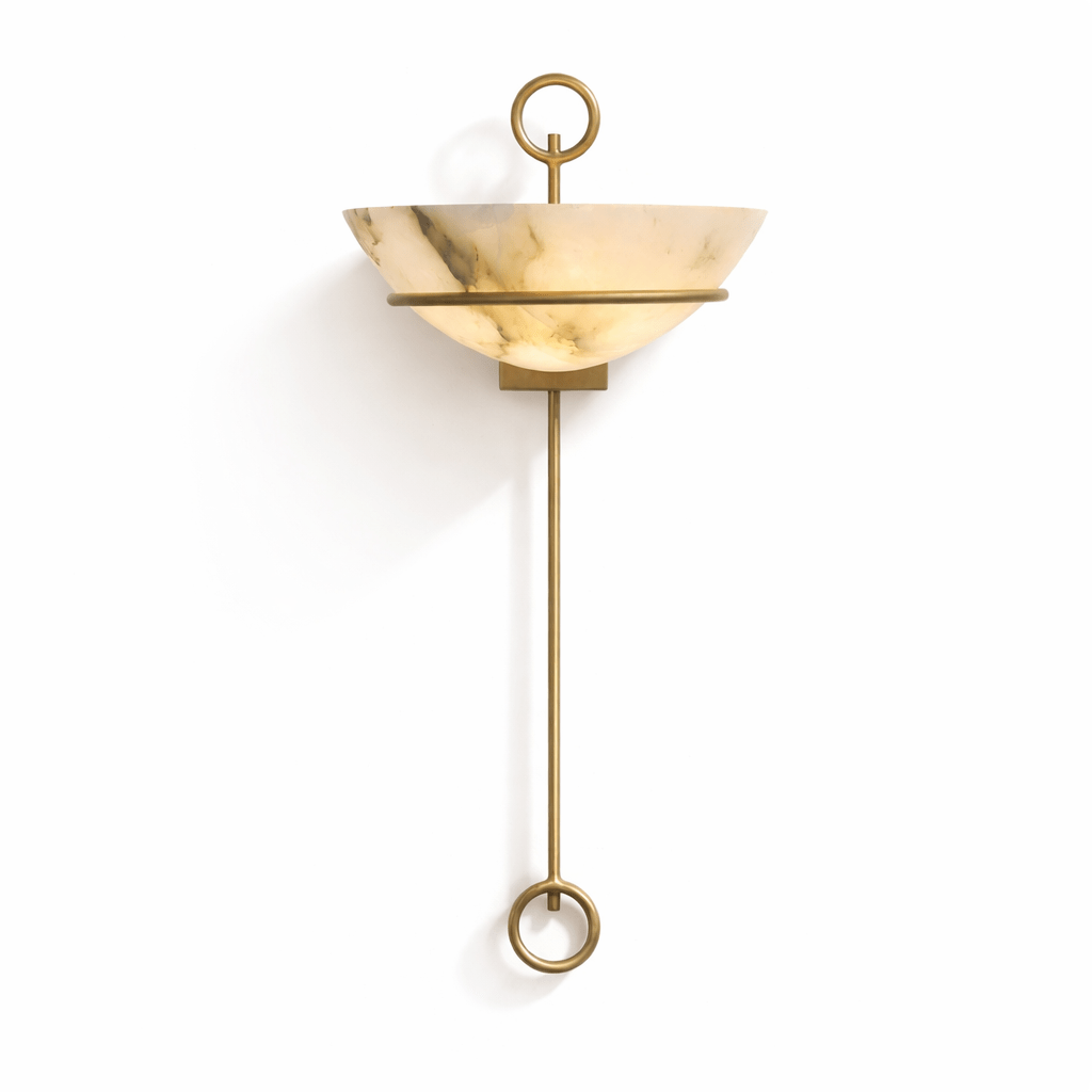 Tether Alabaster Wall Light - Vakkerlight
