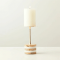 Strata Rise Marble Candle Holder - Vakkerlight