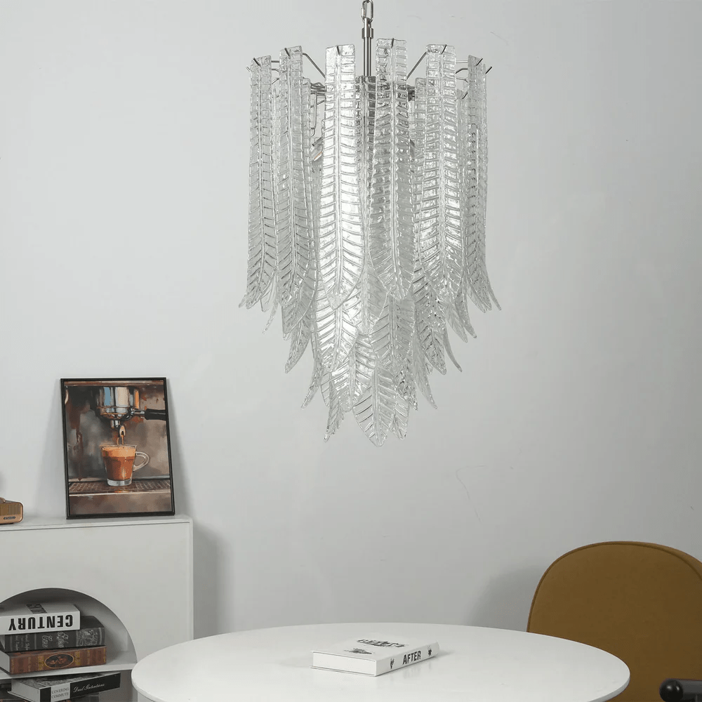 Стеклянная люстра Silvae Veil