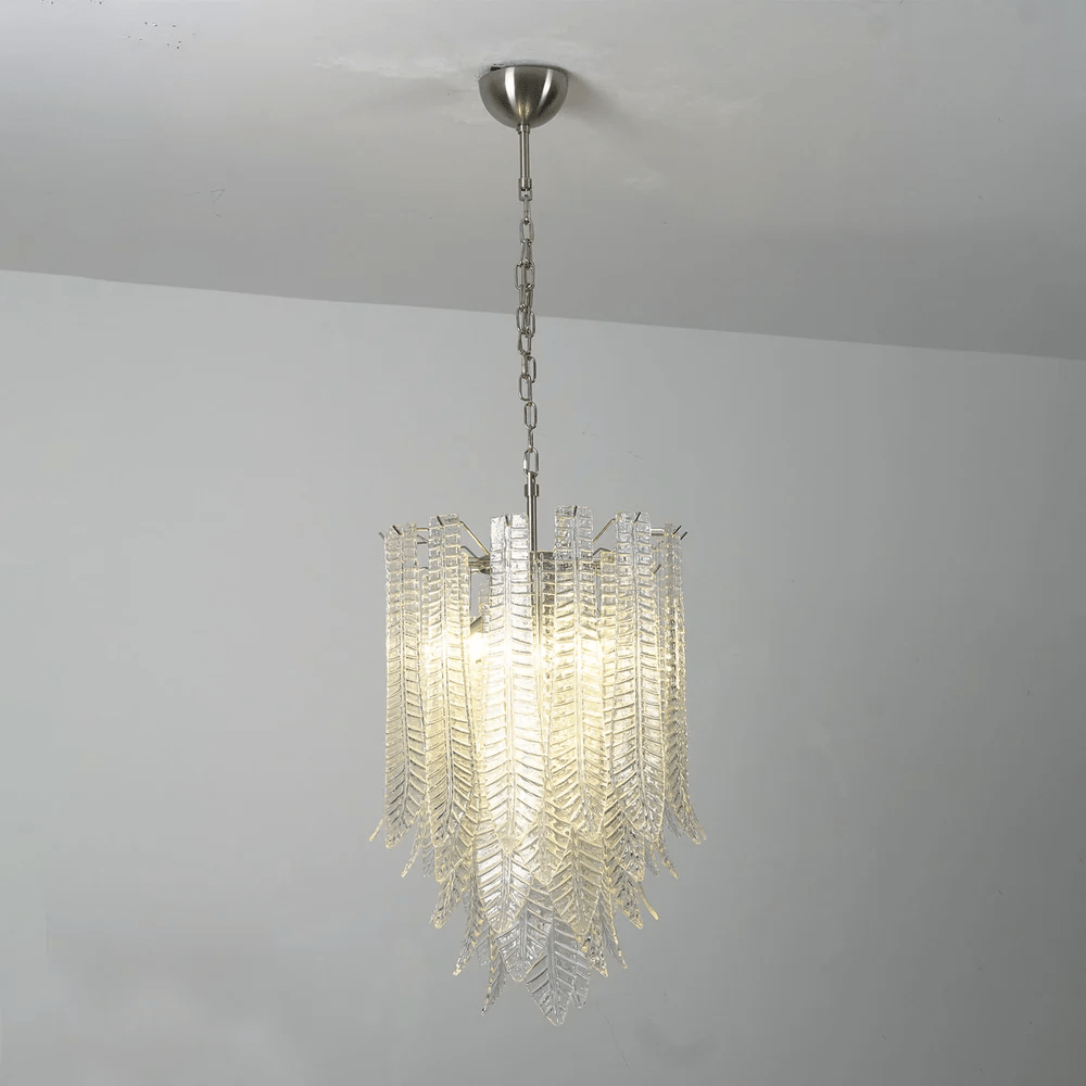 Стеклянная люстра Silvae Veil