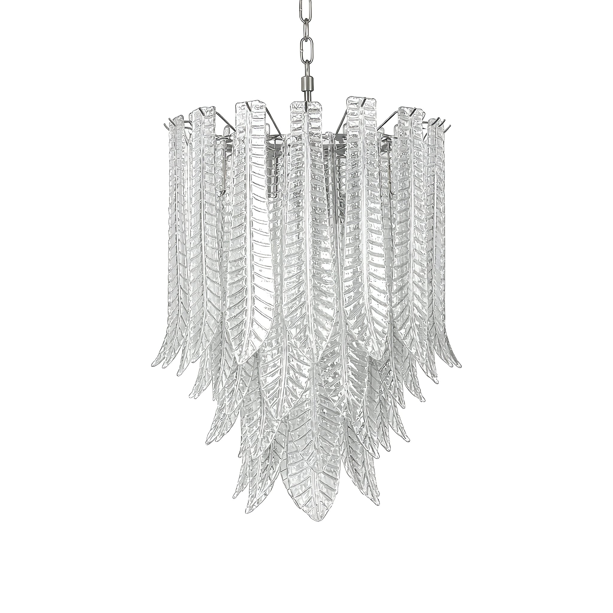 Стеклянная люстра Silvae Veil
