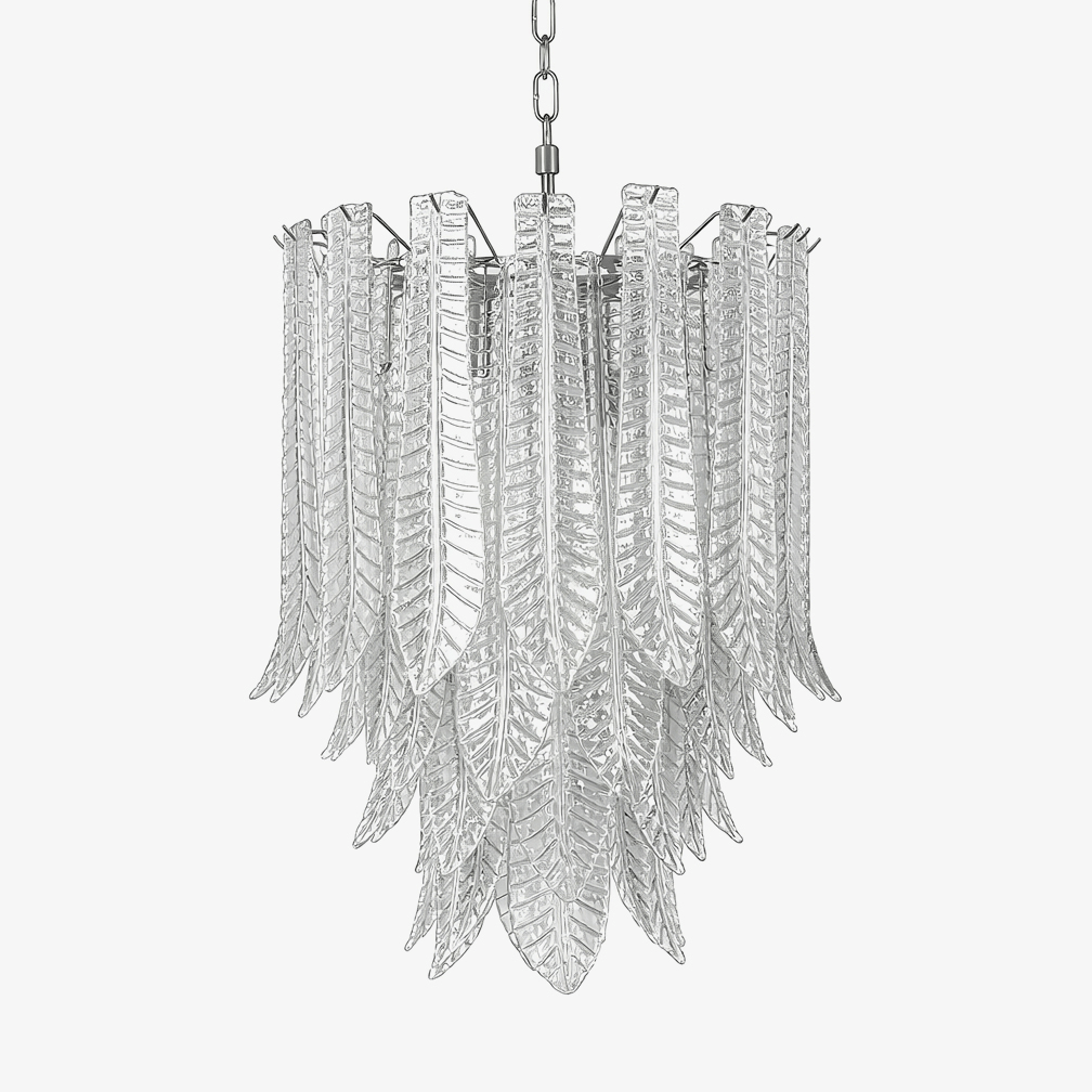 Стеклянная люстра Silvae Veil