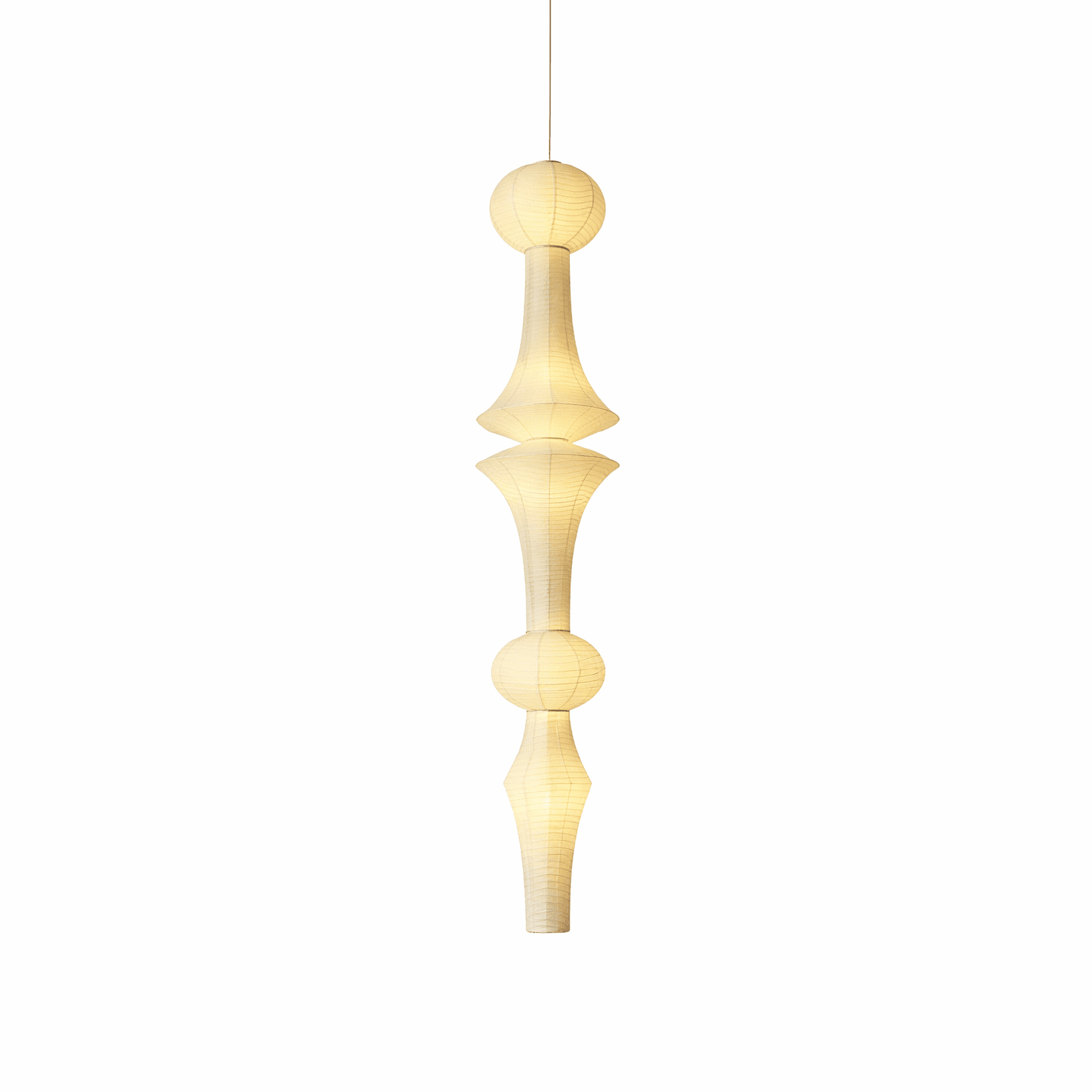Washi Paper E Pendant Light - DEPRIMO