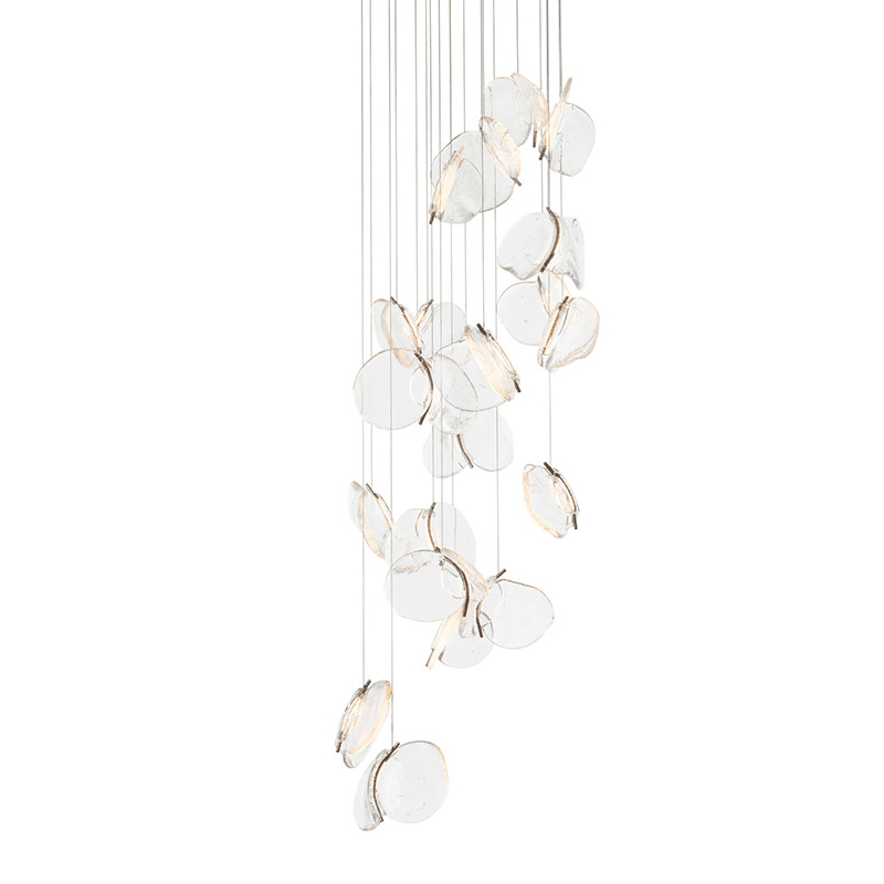 Luminous Glass Petals Pendant Lamp - Vakkerlight