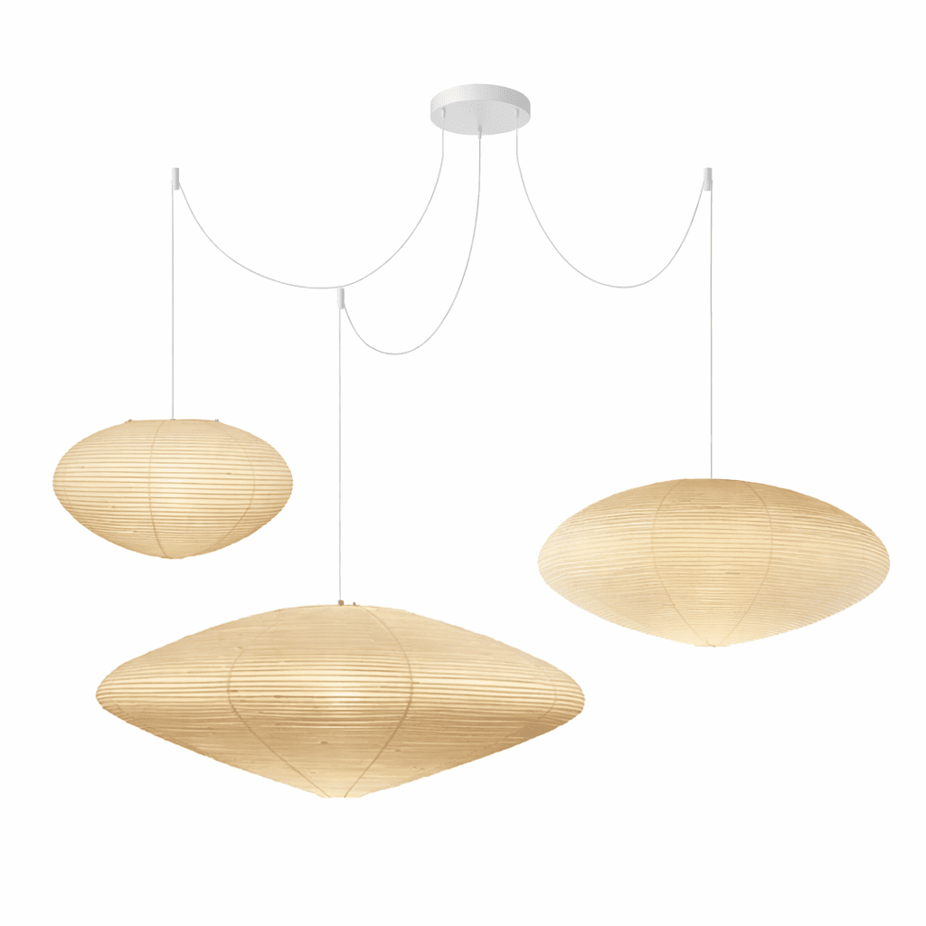 Washi Paper 15A 21A 26A Pendant Light - DEPRIMO