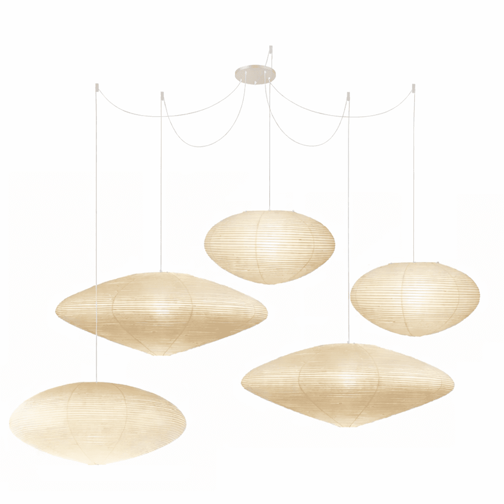 Washi Paper 15A 21A 26A Pendant Light - DEPRIMO
