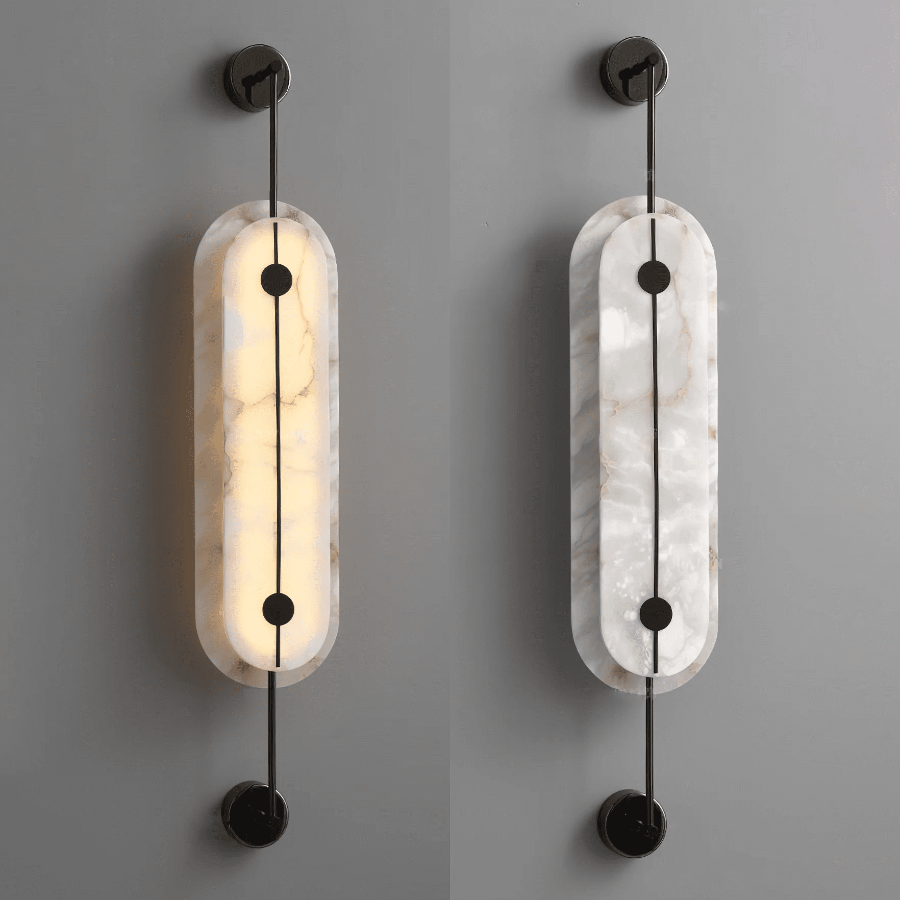 Настінний світильник Solvane Alabaster